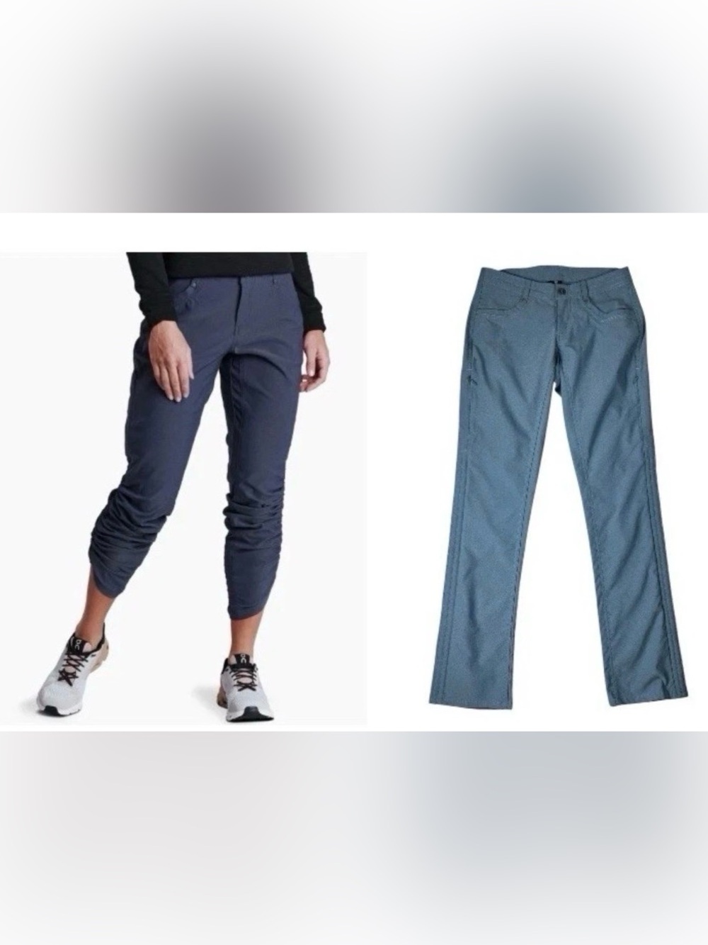 Kuhl Legendary Pants Women's 6235 Trekr blue Hiking Pants 6 Reg  Gorpcore READ
